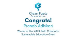 Winner Announced for the Beth Calabotta Sustainable Education Grant